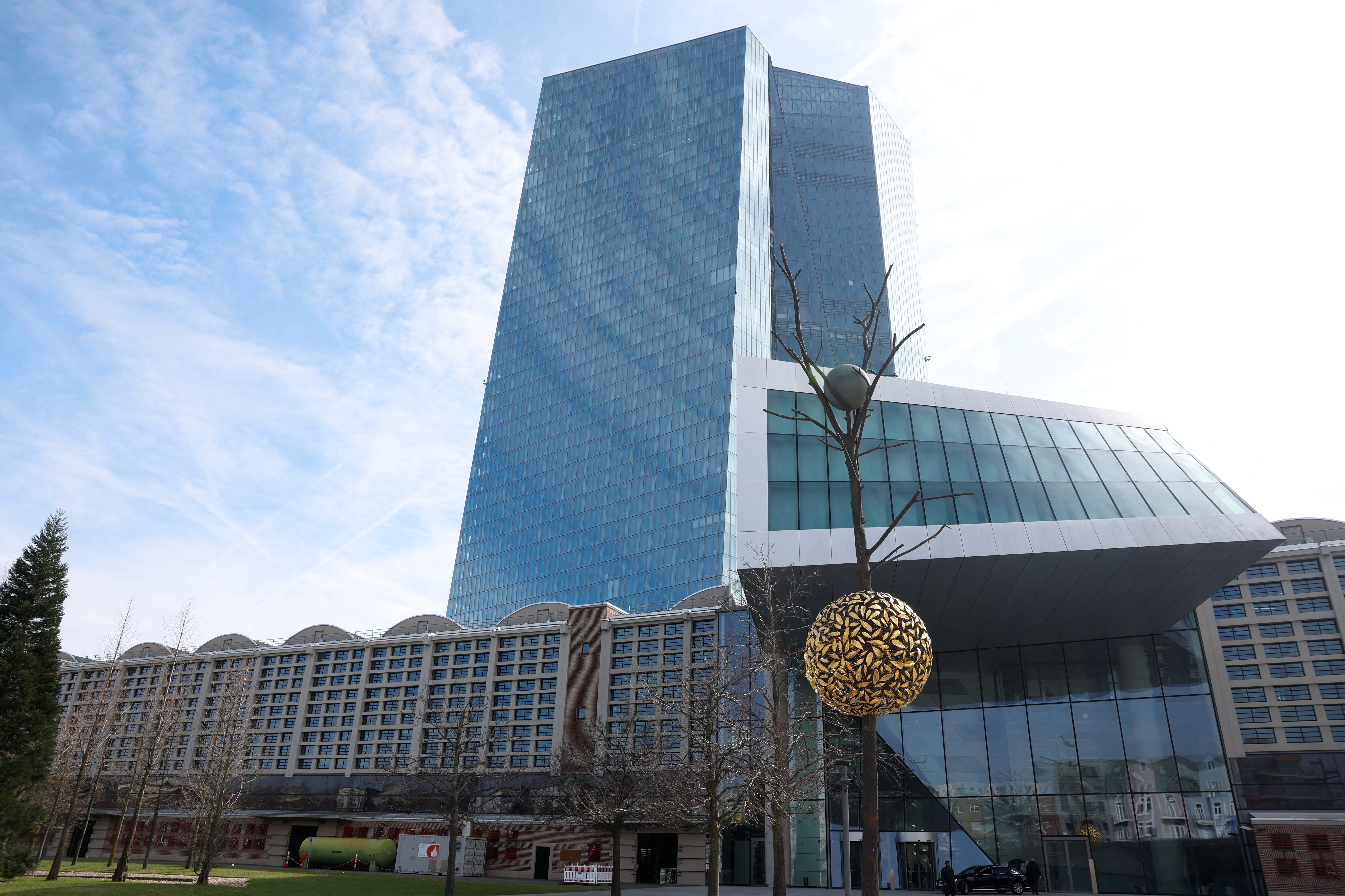 Sede del Banco Central Europeo en Fráncfort, fotografiada el 16 de marzo de 2023