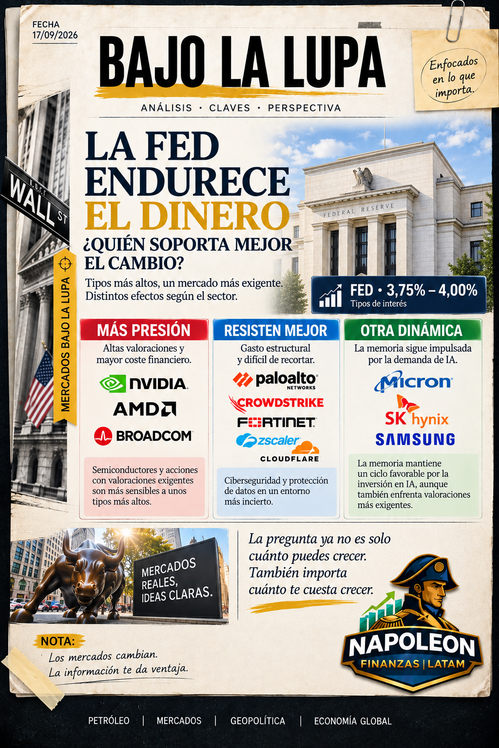 La Fed endurece el dinero — Bajo la Lupa
