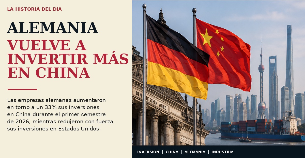 Alemania y China — inversión