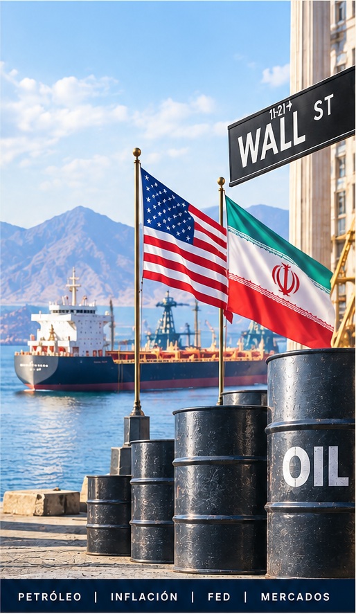Petróleo, Estados Unidos, Irán y Wall Street